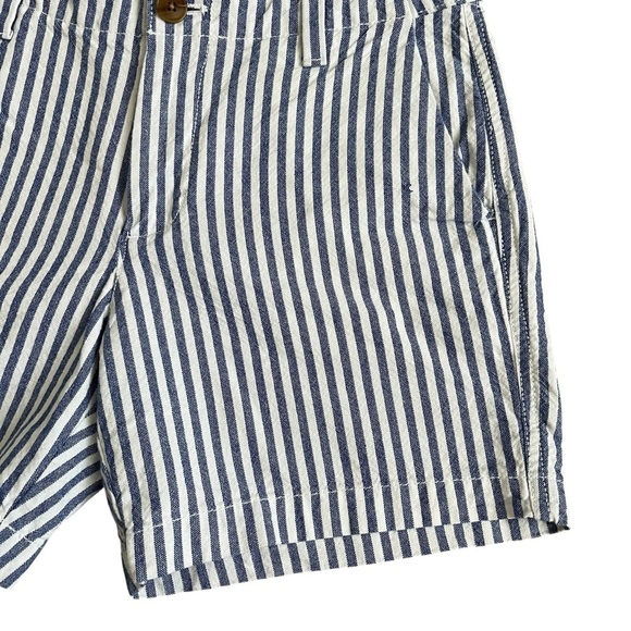 Gap City Blue Striped Women's Shorts Size 0 Summer Casual - Picture 3 of 8